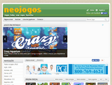 Tablet Screenshot of neojogos.com